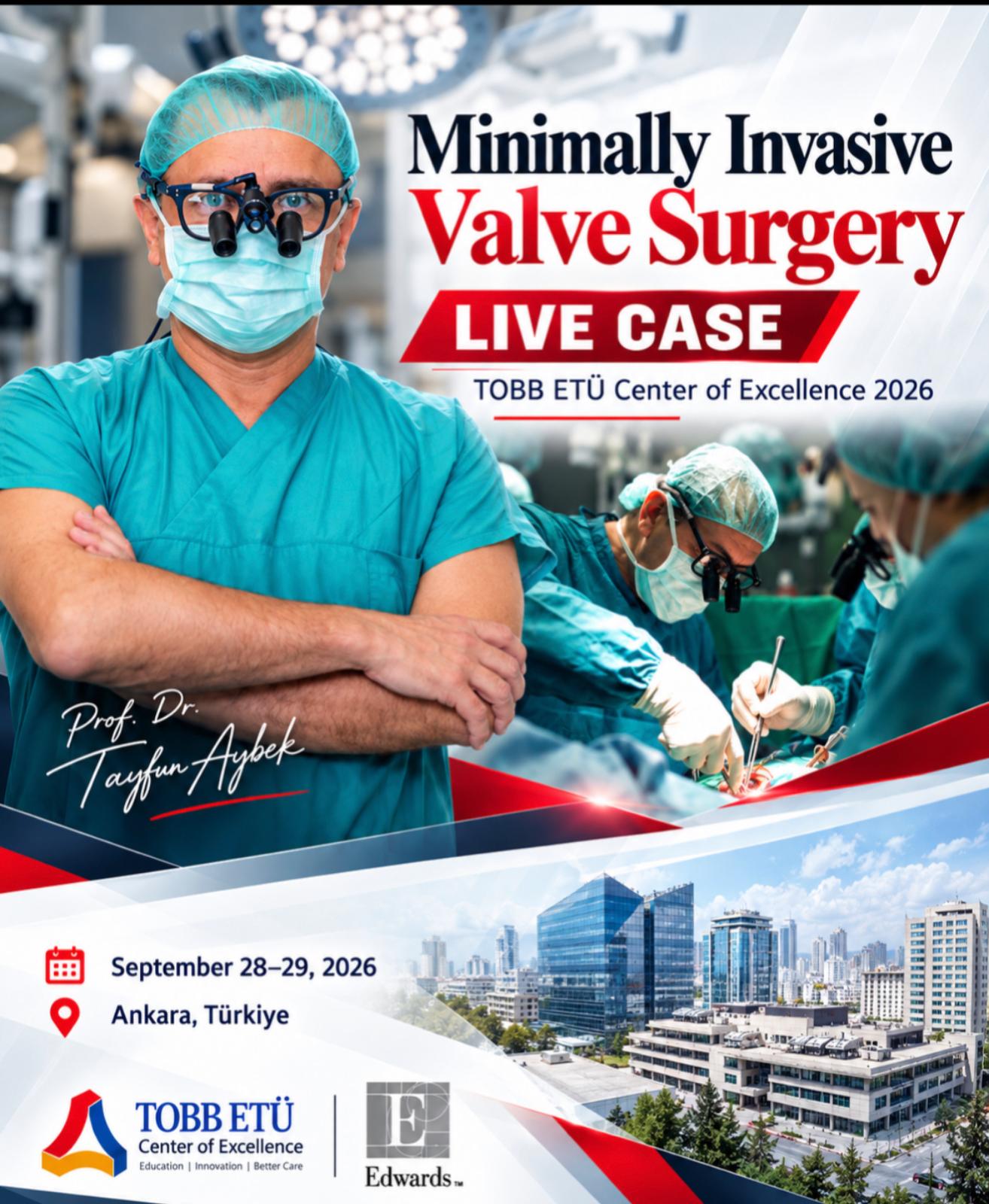 9 Global Live Cardiac Surgeries in Two Days by Prof. Dr. Tayfun Aybek in Ankara