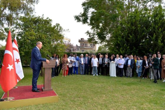 TRNC President Tatar Hold A Reception In Honor Of GHTF 2024 Delegates